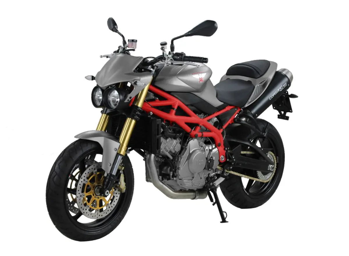 Moto Morini Corsaro 1200 Veloce Front 3-Quarter 'Metallic'