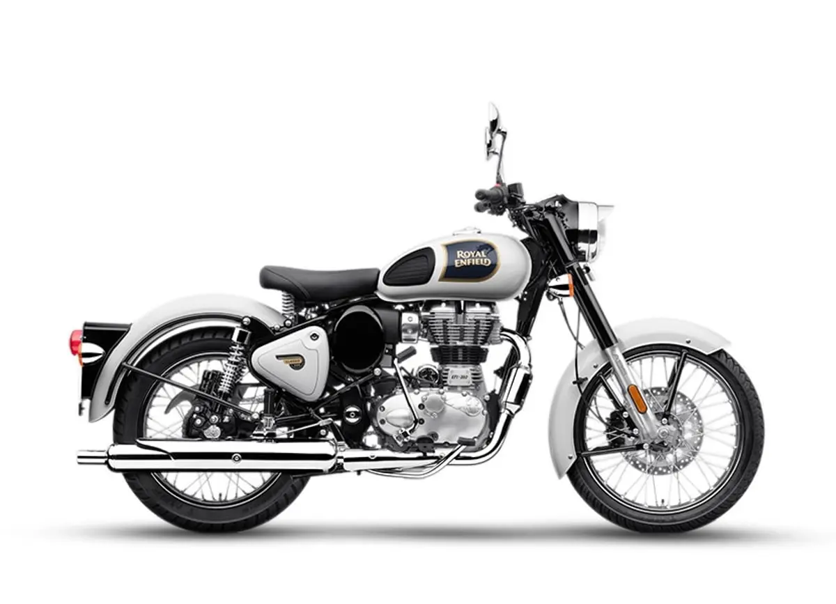 New Royal Enfield Classic 350 S White Ash