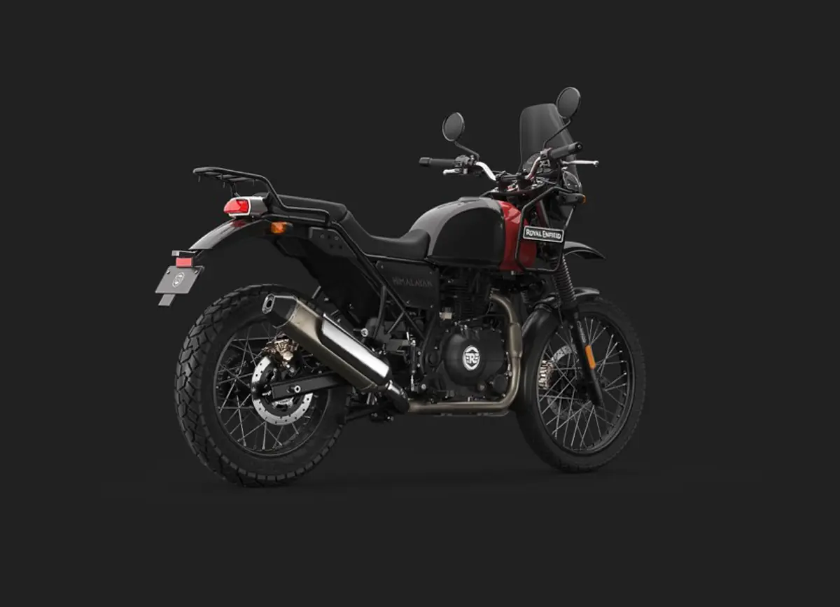 New Royal Enfield Himalayan 411 Rock Red
