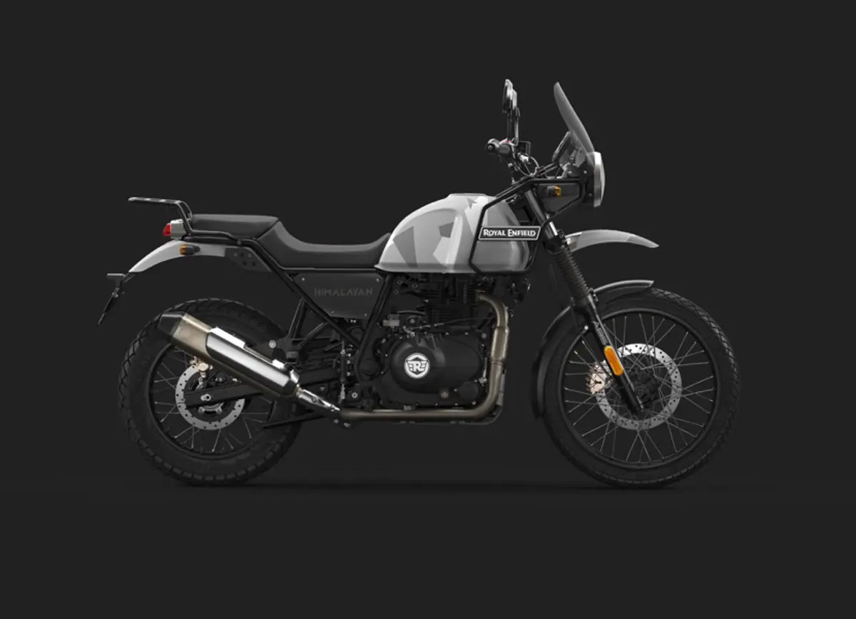 New Royal Enfield Himalayan 411 Sleet Grey