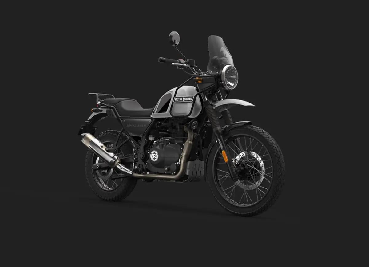 New Royal Enfield Himalayan 411 Snow White