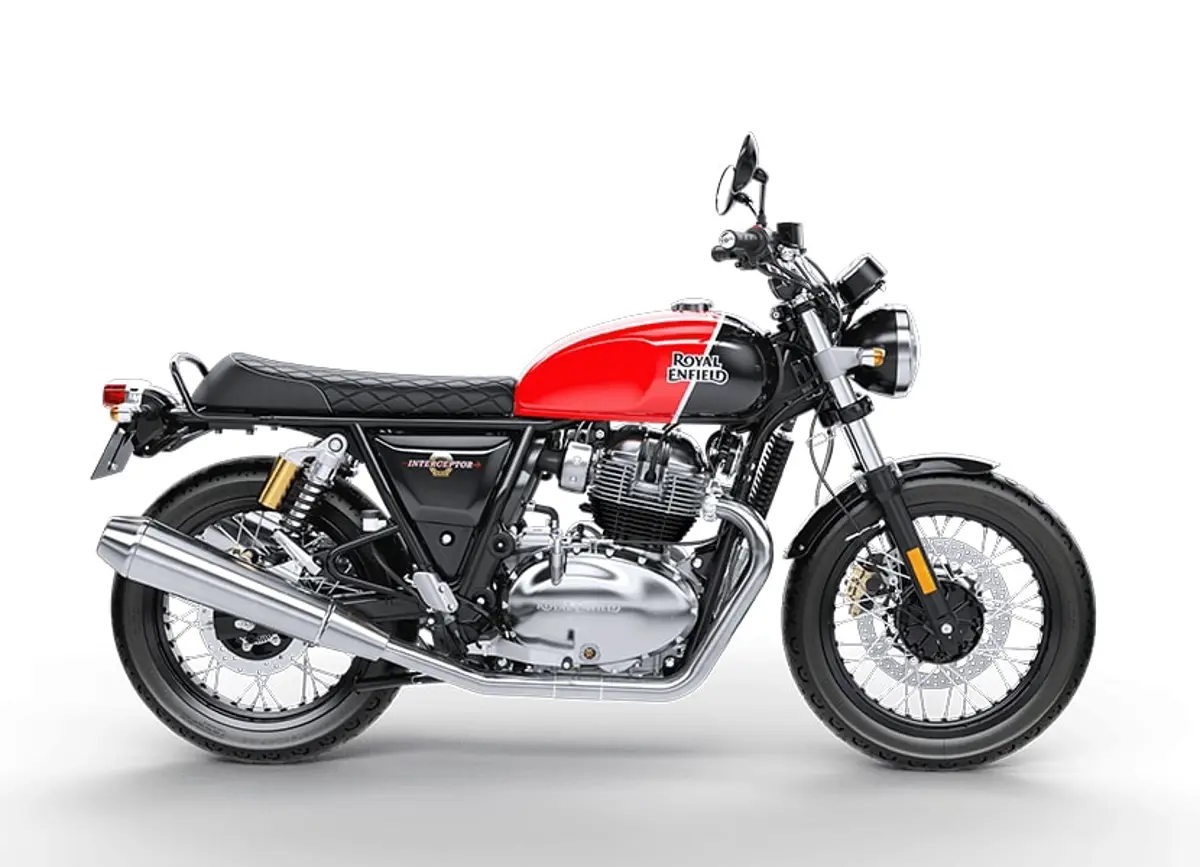 New Royal Enfield Interceptor 650 Ravishing Red