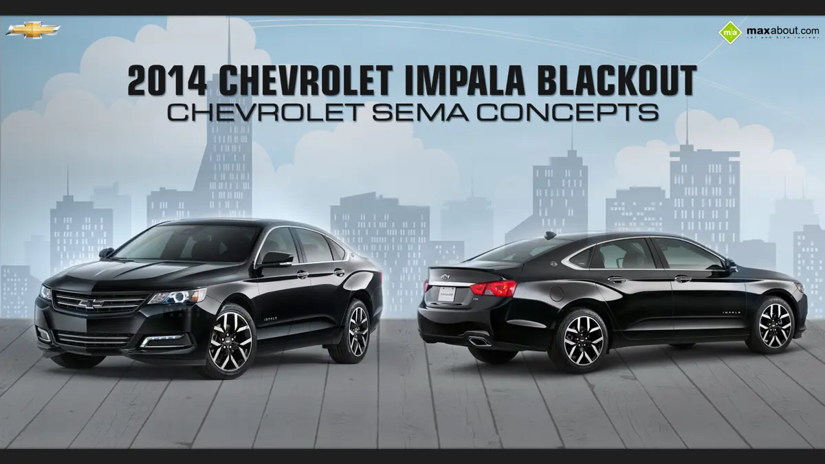 2014 Chevrolet Impala Blackout Concept