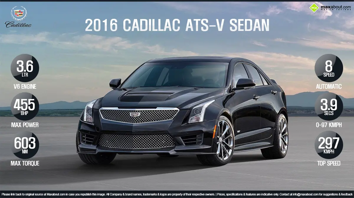 Fast Facts - 2016 Cadillac ATS-V Sedan