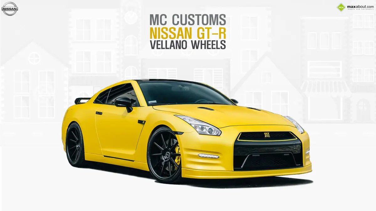 MC Customs Nissan GT-R on Vellano Wheels