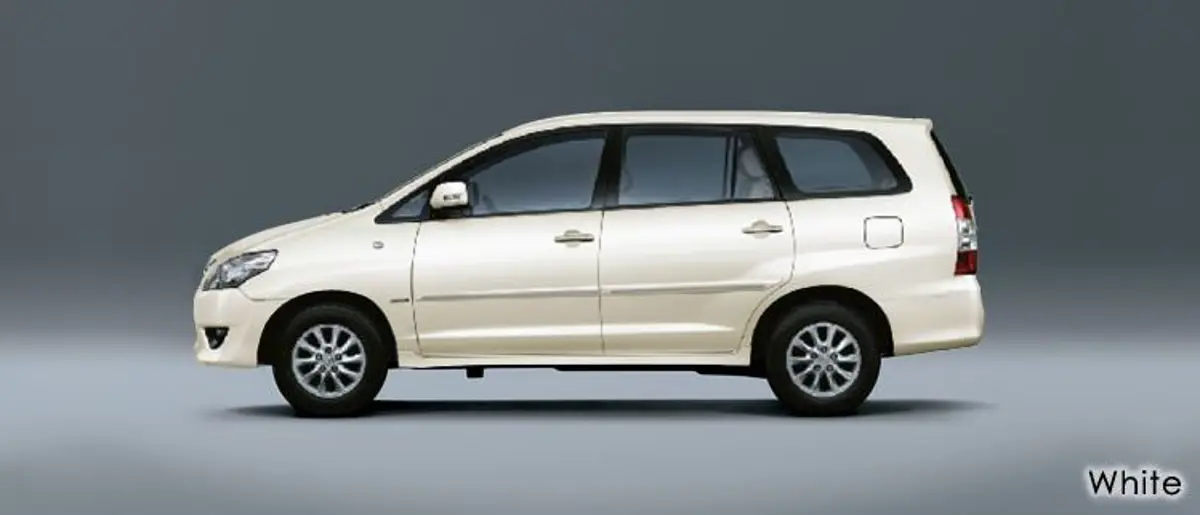 2014 Toyota Innova Side View 'White'