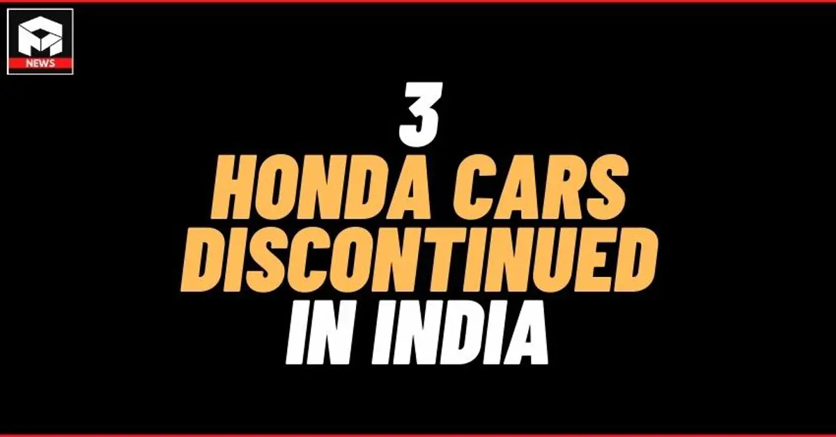 3 Honda Cars Discontinued in India