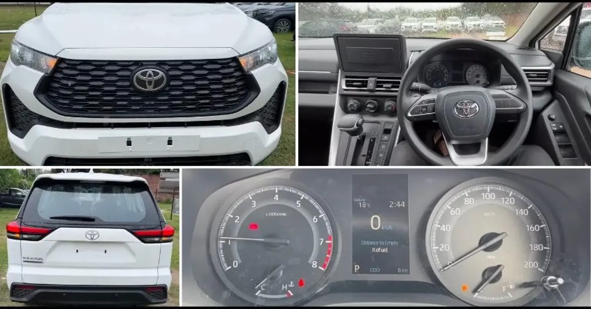Toyota Innove HyCross Pure White Taxi Model