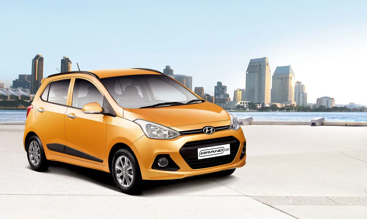 Hyundai Grand i10 Front 3-Quarter