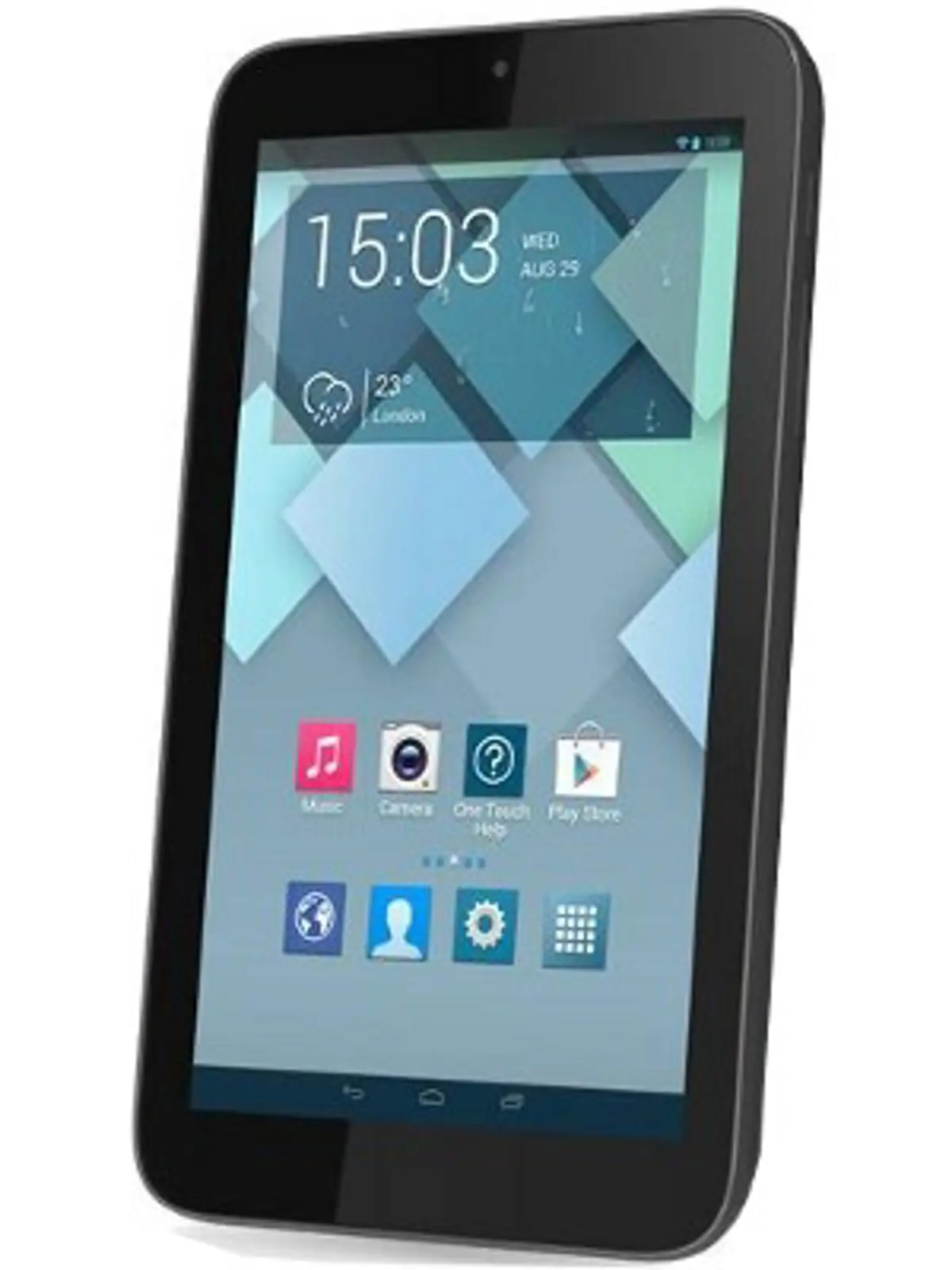 Alcatel One Touch Pixi 7 Front View