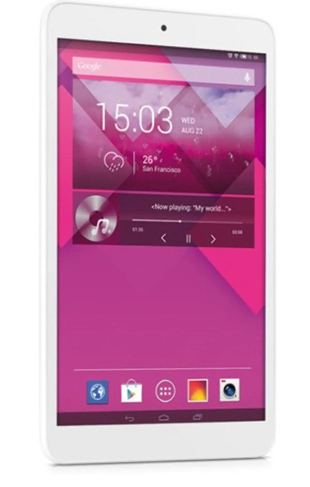 Alcatel One Touch Pop 8 Front View