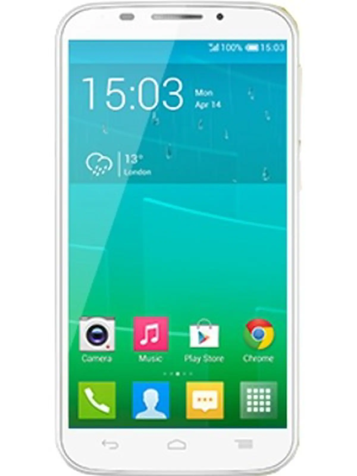 Alcatel One Touch Pop S7 Front View