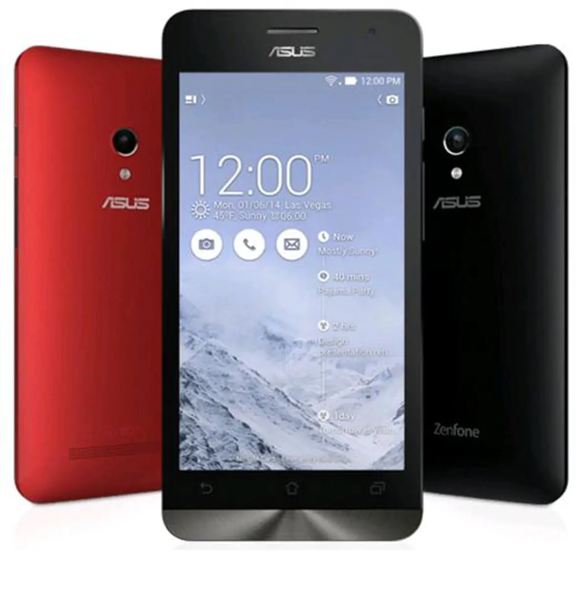 ASUS Zenfone 5 Lite A502CG Front & Rear View