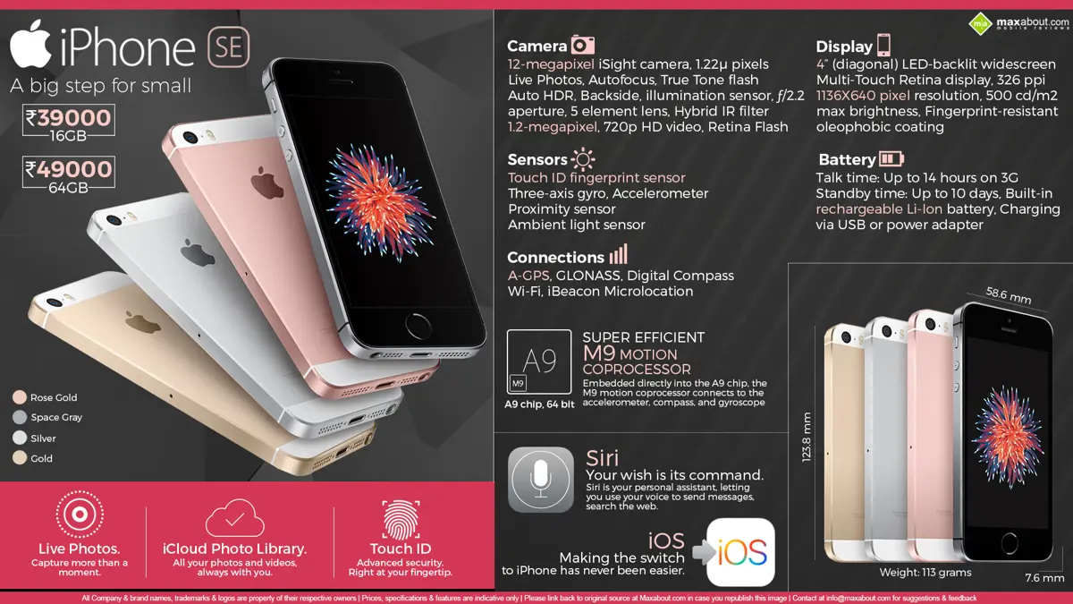 Apple iPhone SE: A Big Step for Small