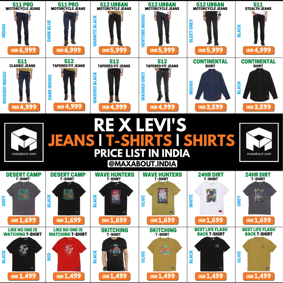 Royal Enfield Levi's Collection Price List in India