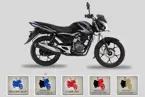 Bajaj Discover 100 M 'Black/Blue' image