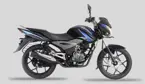 Bajaj Discover 125T Side View 'Black and Blue' image