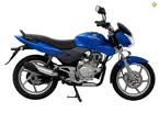 Discover 150 Side View 'Blue' image