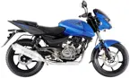 Bajaj Pulsar 220 S Side View 'Plasma Blue' image