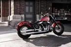 Harley Davidson Softail Slim 3-Quarter Rear 'Red' image