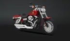 Harley Davidson Fat Bob 2013 Front 3-Quarter image