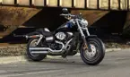 Harley Davidson Fat Bob 2013 Front 3-Quarter 'Blue' image