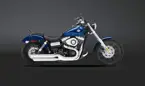 Wide Glide Side View 'Blue' image