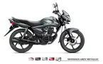 Honda CB Shine Side View 'Monsoon Grey Metallic' image