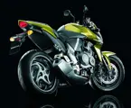 Honda CB1000R Rear 3-Quarter 'Olive Green' image