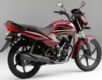 Honda Dream Yuga Rear 3-Quarter image