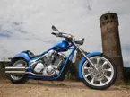 Honda Fury VT1300CX Side View 'Blue' image
