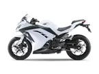 Kawasaki Ninja 300R Side View 'White/Black' image