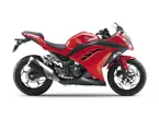 Kawasaki Ninja 300R Side View 'Red/Black' image
