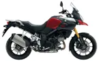 Suzuki V-Strom 1000 ABS Side View 'Red' image