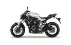2014 Yamaha MT-07 Side View 'Black/White' image