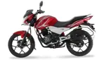 Bajaj Discover 125 ST Side View 'Red' image