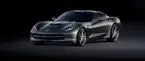 2014 Chevrolet Corvette Stingray 3-Quarter Front 'Black' image