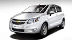 Chevrolet Sail Hatchback 3-Quarter Front 'White' image