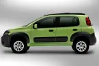 Fiat New 2011 uno Side View 'Green' image