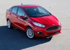 2014 New Ford Fiesta Front 3-Quarter View image