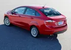 2014 New Ford Fiesta Rear 3-Quarter View image