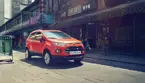 Ford EcoSport SUV Front 3-Quarter 'Mars Red' image