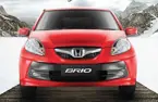 Honda Brio front View 'Red' image