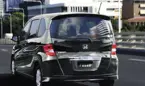 Honda Freed MPV 3-Quarter Rear 'Sparkle Black Pearl' image