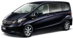 Honda Freed MPV 3-Quarter Front 'Sparkle Black Pearl' image