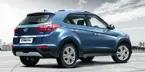 Hyundai Creta SUV Rear 3-Quarter image
