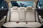 Hyundai Xcent Rear Seat image