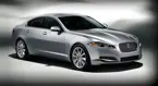 Jaguar XF 3-Quarter Front 'Rhodium Silver' image