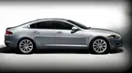 Jaguar XF Side View 'Rhodium Silver' image