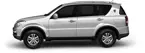 Mahindra Ssangyong Rexton Side View 'Silver' image